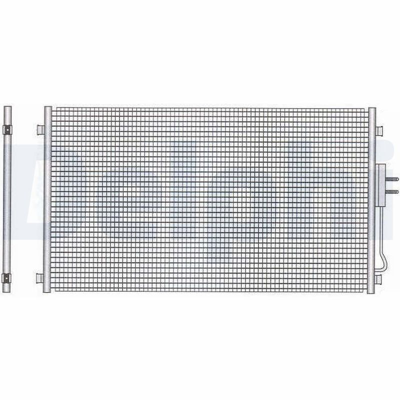 DELPHI TSP0225507 Condensatore, Climatizzatore-Condensatore, Climatizzatore-Ricambi Euro
