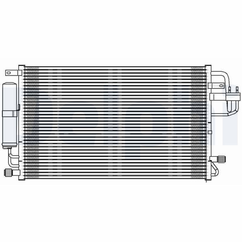 DELPHI TSP0225600 Condensatore, Climatizzatore