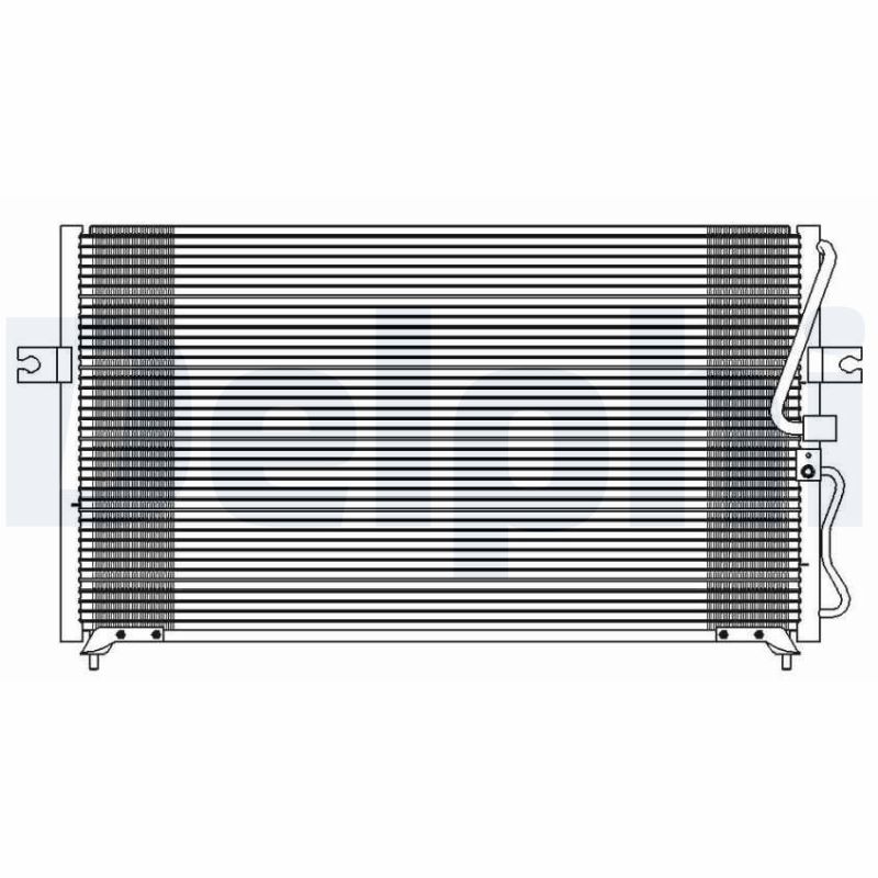 DELPHI TSP0225608 Condensatore, Climatizzatore