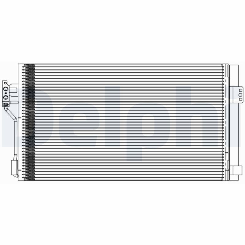 DELPHI TSP0225611 Condensatore, Climatizzatore