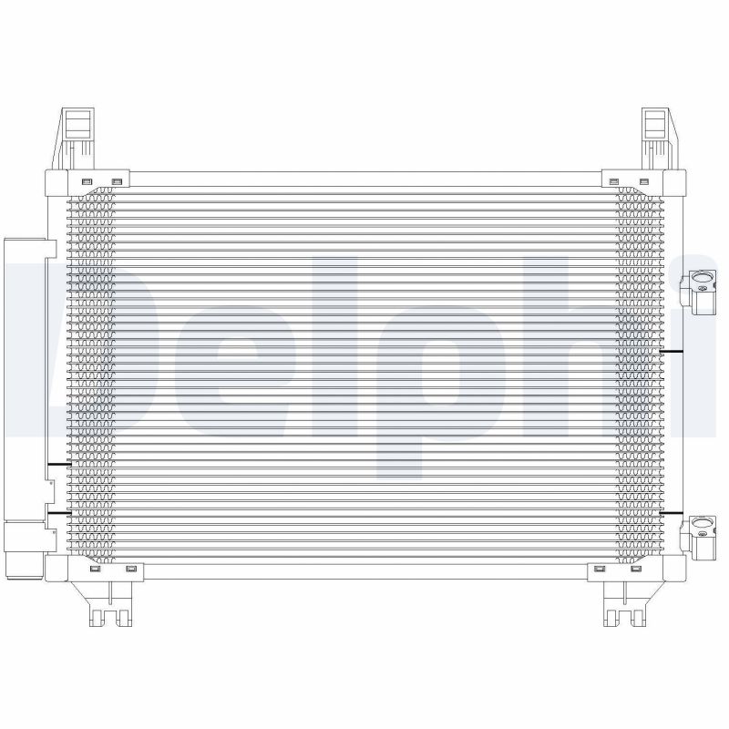 DELPHI TSP0225625 Condensatore, Climatizzatore