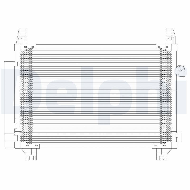 DELPHI TSP0225626 Condensatore, Climatizzatore