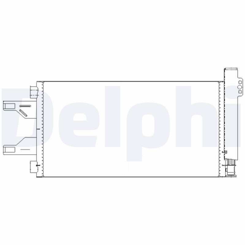 DELPHI TSP0225676 Condensatore, Climatizzatore-Condensatore, Climatizzatore-Ricambi Euro