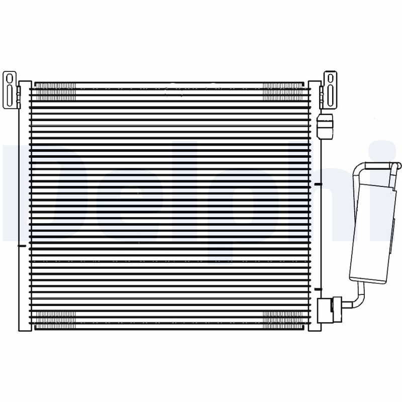 DELPHI TSP0225688 Condensatore, Climatizzatore-Condensatore, Climatizzatore-Ricambi Euro