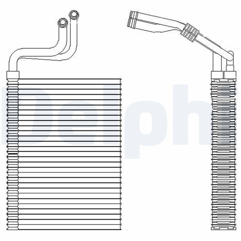 DELPHI TSP0525197 Evaporatore, Climatizzatore-Evaporatore, Climatizzatore-Ricambi Euro