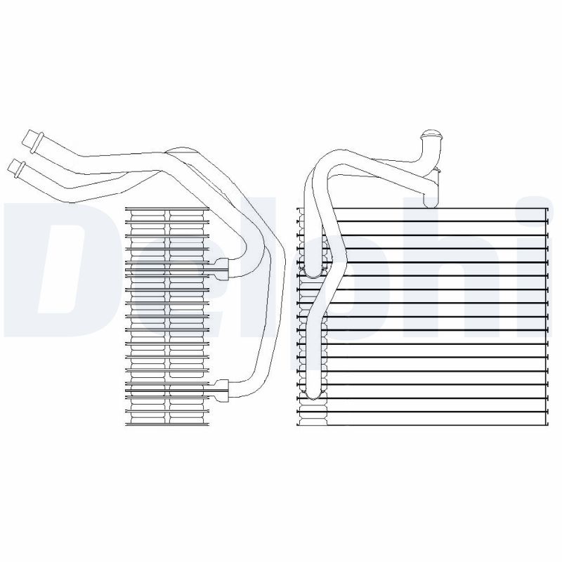 DELPHI TSP0525198 Evaporatore, Climatizzatore