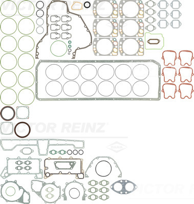 VICTOR REINZ 01-25110-39 Kit completo guarnizioni, Motore