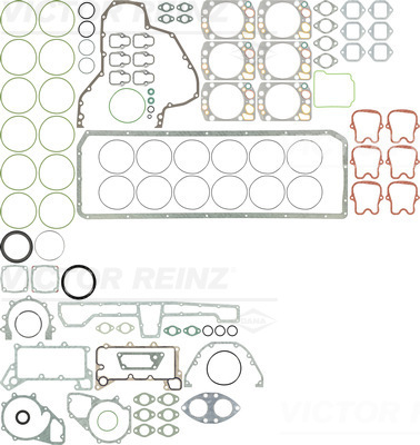 VICTOR REINZ 01-25110-46 Kit completo guarnizioni, Motore