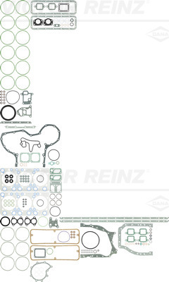 VICTOR REINZ 01-31220-07 Kit completo guarnizioni, Motore