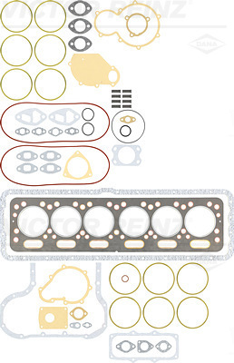 VICTOR REINZ 01-34010-01 Kit completo guarnizioni, Motore-Kit completo guarnizioni, Motore-Ricambi Euro