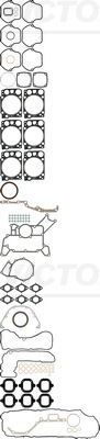 VICTOR REINZ 01-34190-05 Kit completo guarnizioni, Motore-Kit completo guarnizioni, Motore-Ricambi Euro