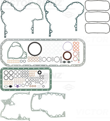 VICTOR REINZ 08-25811-02 Kit guarnizioni, Monoblocco-Kit guarnizioni, Monoblocco-Ricambi Euro