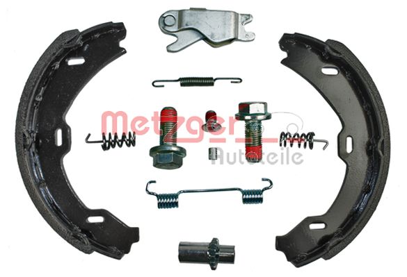 METZGER 0152013 Bremsbackensatz, Feststellbremse