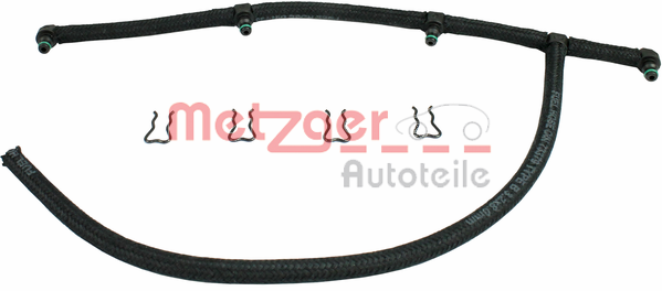 METZGER 0840016 cső, túlfolyó üzemanyag MERCEDES-BENZ