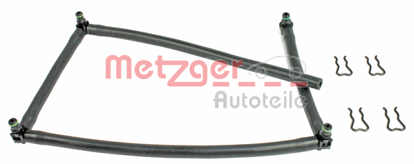 METZGER 0840040 cső, túlfolyó üzemanyag RENAULT