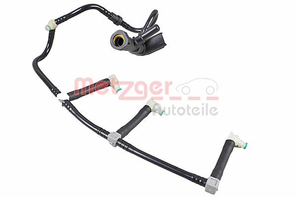 METZGER 0840130 cső, túlfolyó üzemanyag RENAULT
