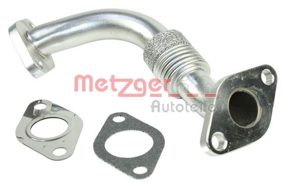 METZGER 0892651 Rohrleitung, AGR-Ventil