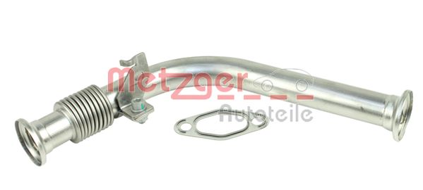 METZGER 0892654 Rohrleitung, AGR-Ventil