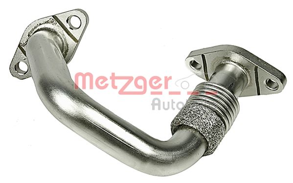 METZGER 0892655 Cső, kipuf.gáz visszavezető szelep AGR hűtő után AUDI SEAT SKODA VW