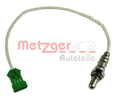 Sonda Lambda Metzger 0893128 – Regolazione, Con Connettore 4 Poli, Filetto M18x1,5, Cavo 485mm, Per Suzuki E Fiat