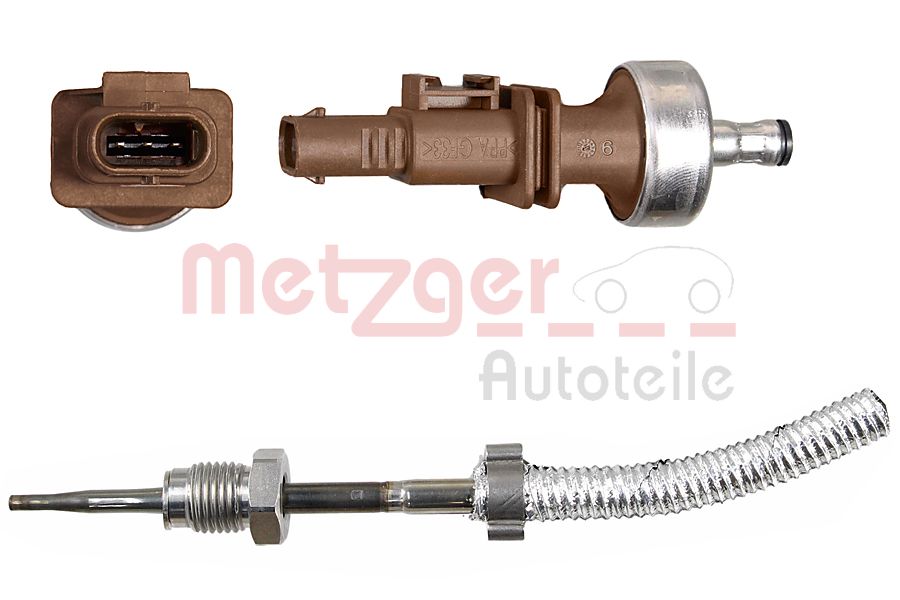METZGER 08941007 ORIGINAL ERSATZTEIL Sensor, Abgastemperatur