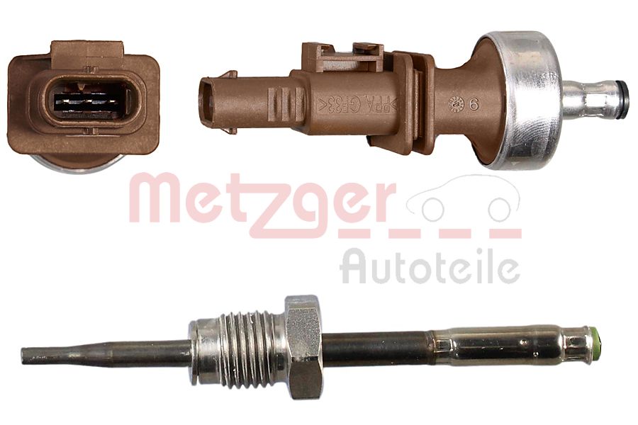 METZGER 08941009 ORIGINAL ERSATZTEIL GREENPARTS Sensor, Abgastemperatur