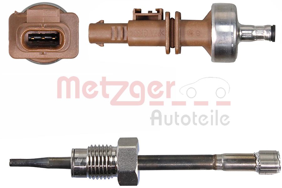 METZGER 08941073 ORIGINAL ERSATZTEIL Sensor, Abgastemperatur
