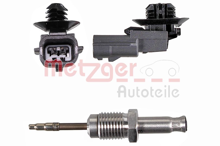 METZGER 08941107 GREENPARTS Sensor, Abgastemperatur