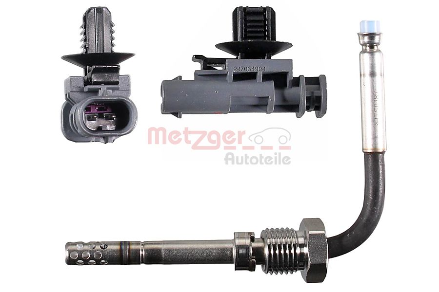 METZGER 08941112 ORIGINAL ERSATZTEIL Sensor, Abgastemperatur