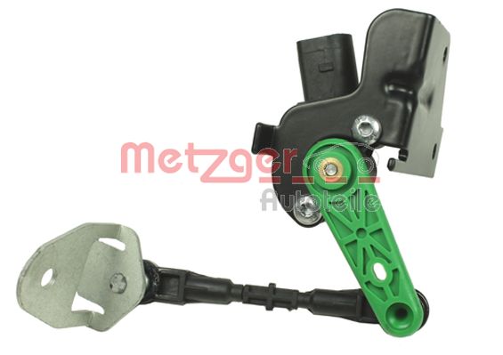METZGER 0901244 Érzékelő, fényszórómagasság-állítás Hátsó tengely bal AUDI SEAT SKODA VW