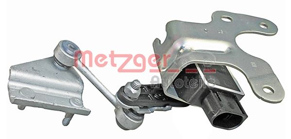 METZGER 0901311 Érzékelő, Xenonlámpa (fényszórómagasság-állítás) Hátsó tengely bal MERCEDES-BENZ