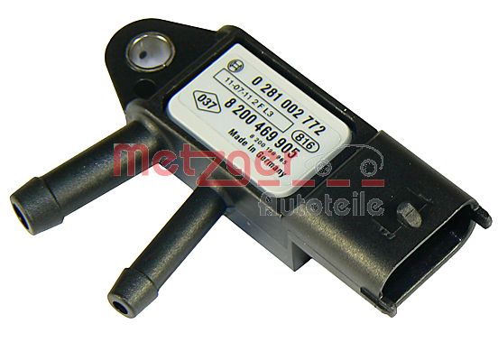 METZGER 0906112 ORIGINAL ERSATZTEIL Sensor, Abgasdruck