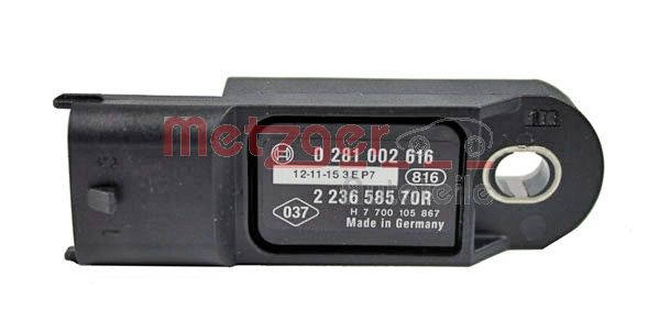 METZGER 0906117 ORIGINAL ERSATZTEIL Sensor, Saugrohrdruck