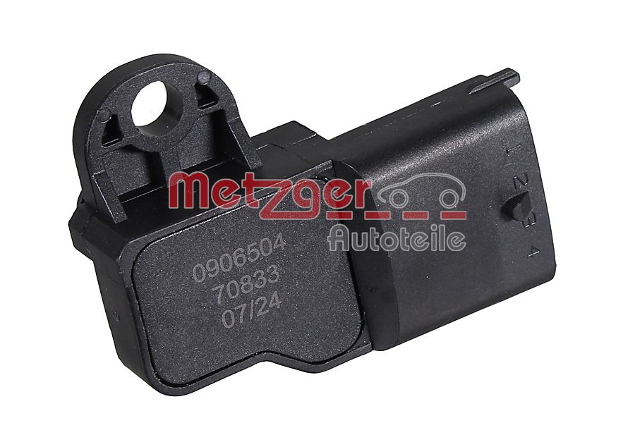 METZGER 0906504 Sensor, Saugrohrdruck