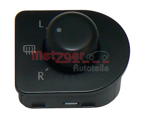 METZGER 0916071 Schalter, Außenspiegelverstellung