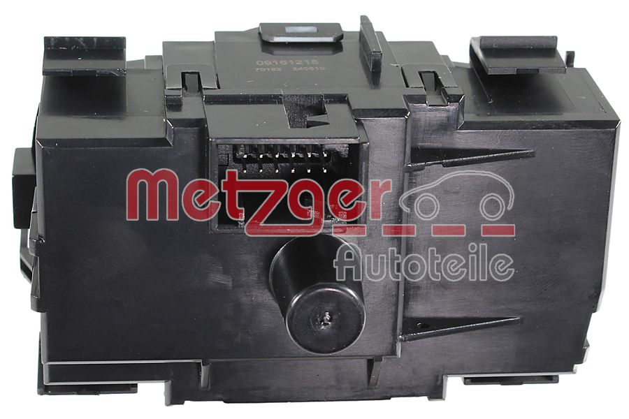 METZGER 09161215 Schalter, Hauptlicht