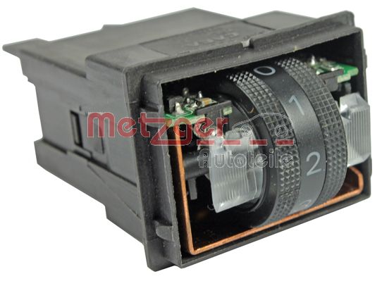 METZGER 0916265 ORIGINAL ERSATZTEIL GREENPARTS Schalter, Sitzheizung