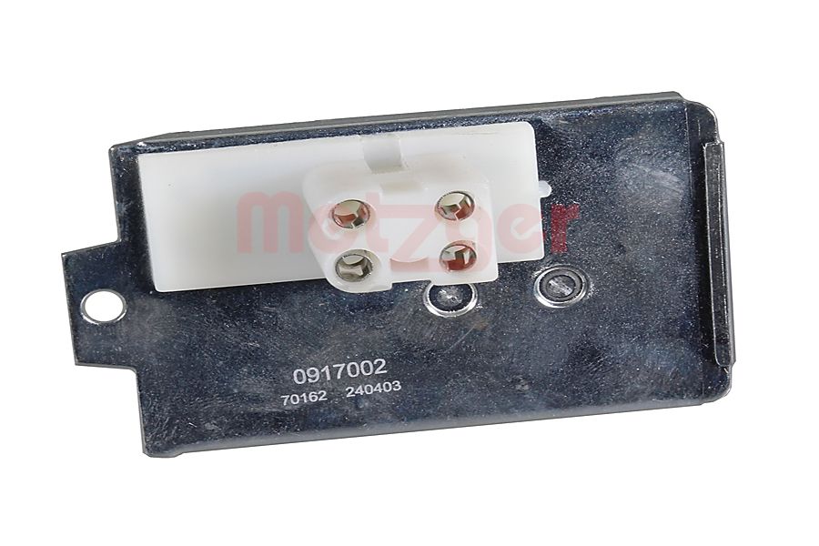 METZGER 0917002 Widerstand, Innenraumgebläse