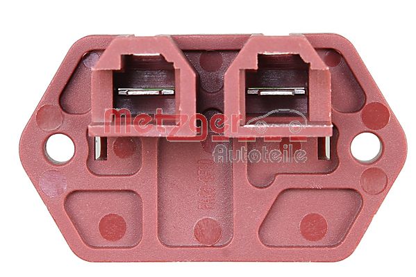 METZGER 0917358 Előtét-ellenállás, villanymotor-hűtőventilátor CITROËN FIAT PEUGEOT