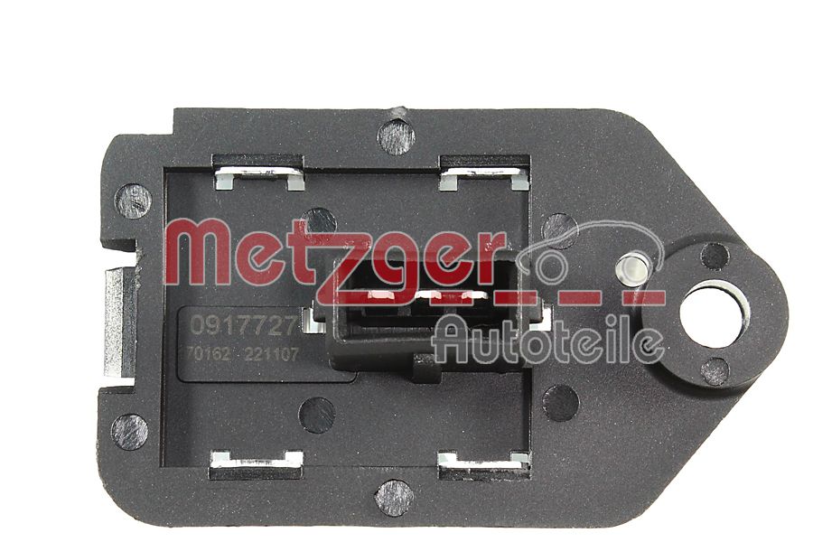 METZGER 0917727 GREENPARTS Vorwiderstand, Elektromotor (Kühlerlüfter)