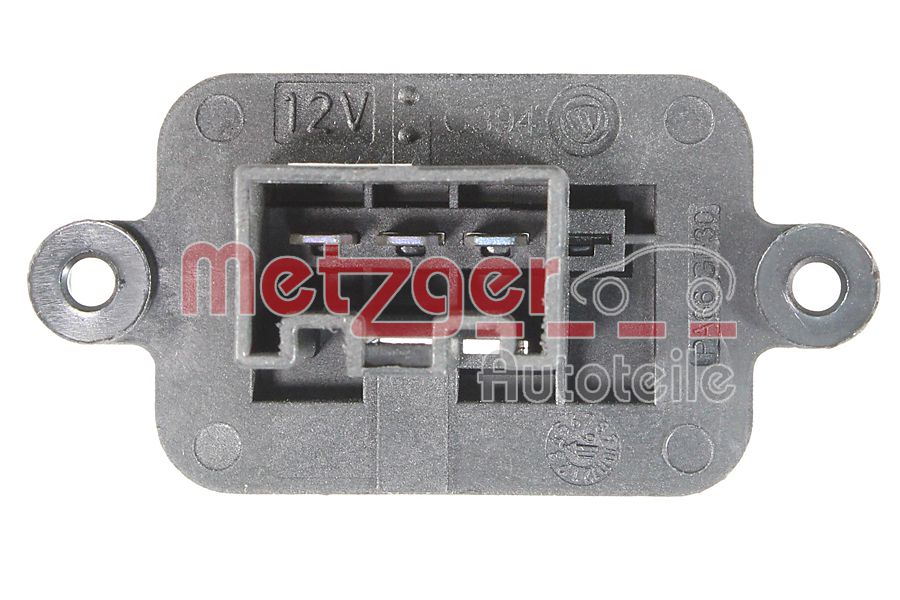 METZGER 0917734 ORIGINAL ERSATZTEIL Widerstand, Innenraumgebläse