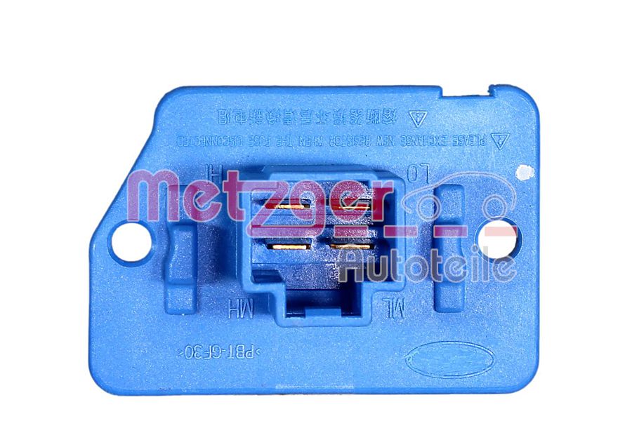 METZGER 0917794 Widerstand, Innenraumgebläse