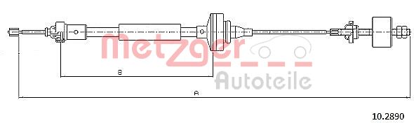 METZGER 10.2890 Cavo...