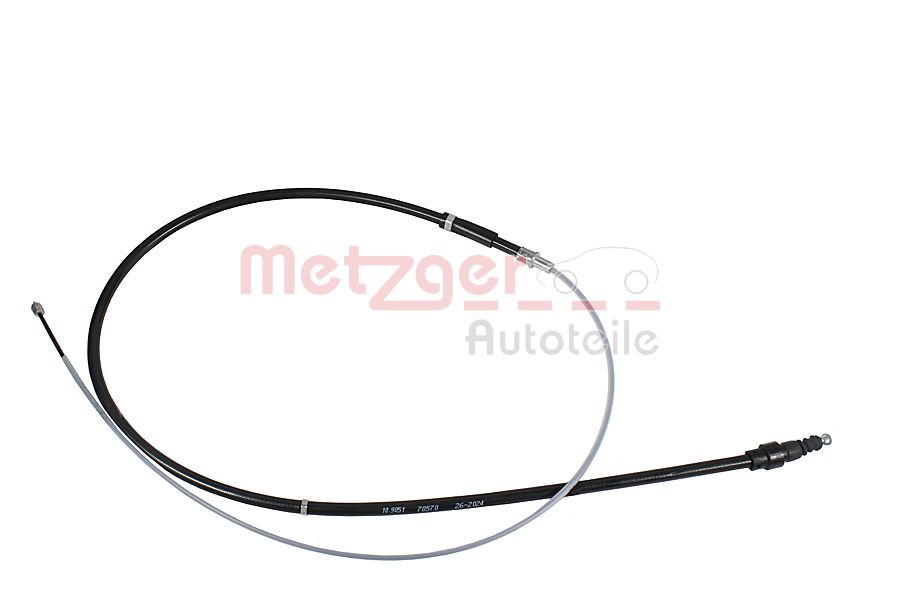 METZGER 10.9051 Seilzug, Feststellbremse