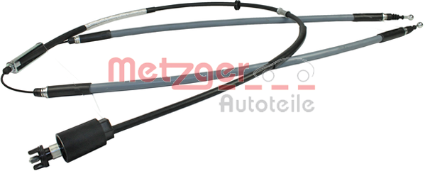 METZGER 11.5844 huzal, rögzítőfék bal hátsó jobb hátsó OPEL