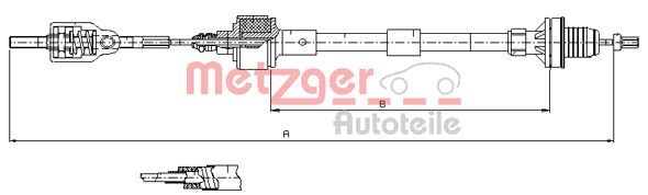 METZGER 11.2533 Cavo...