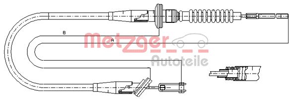 METZGER 11.2535 Cavo...