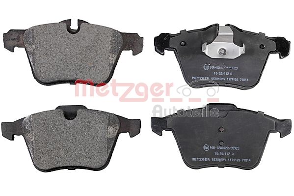 METZGER 1170126 GREENPARTS Bremsbelagsatz, Scheibenbremse