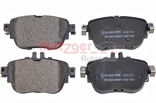METZGER 1170847 GREENPARTS Bremsbelagsatz, Scheibenbremse