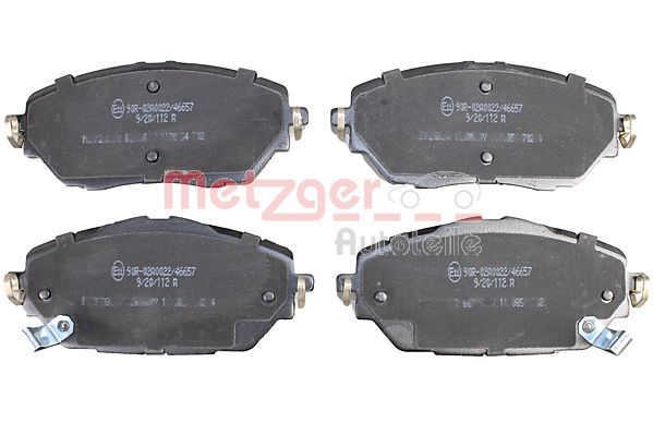 METZGER 1170854 GREENPARTS Bremsbelagsatz, Scheibenbremse